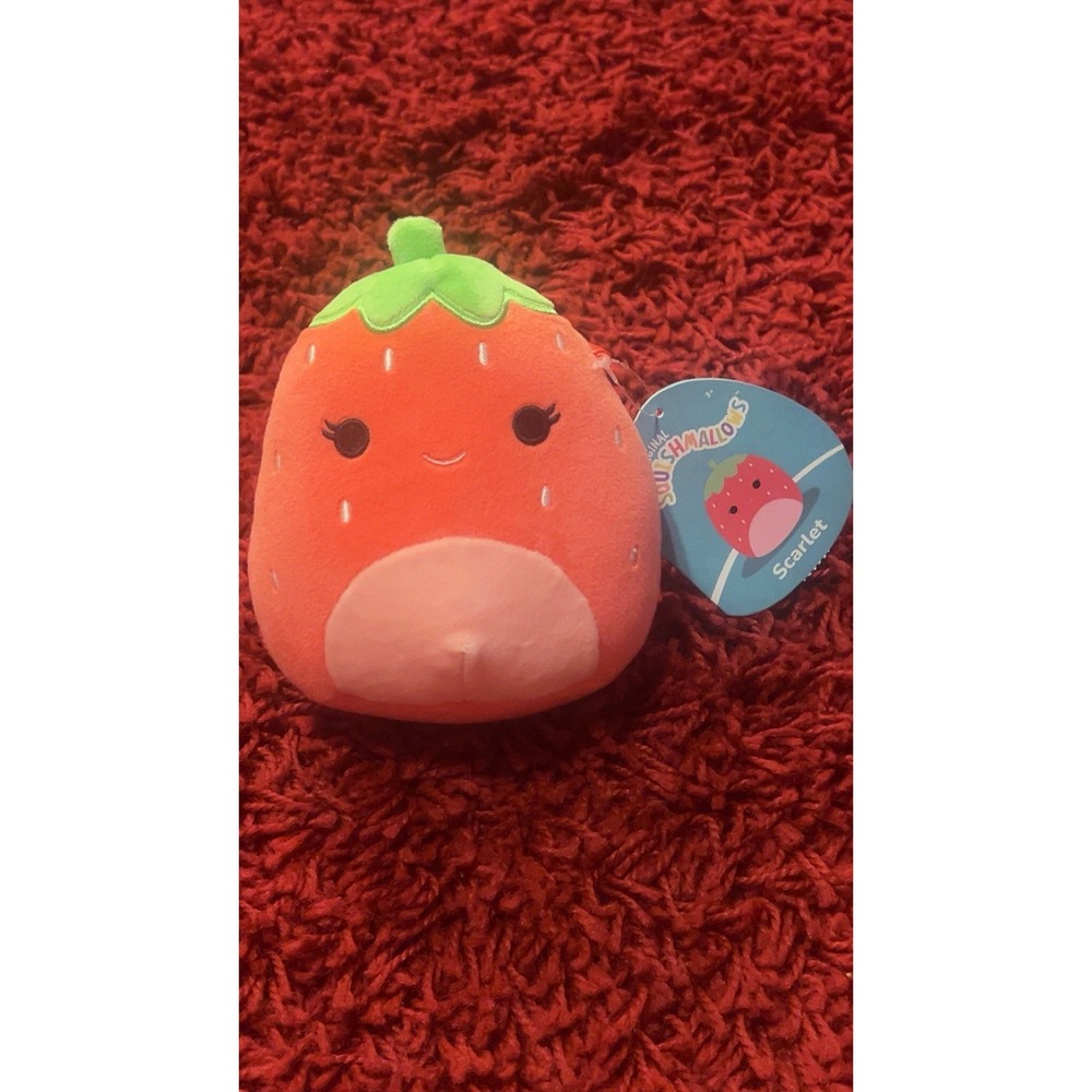 NWT Squishmallows Scarlet the Strawberry 5" S5 #336